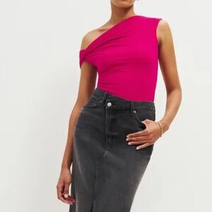 Reformation Cello Knit Top Size Large